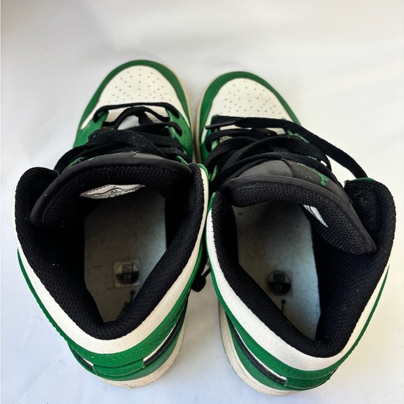 Kid's Air Jordan 1 Mid Pine size 5 - Picture 6 of 9